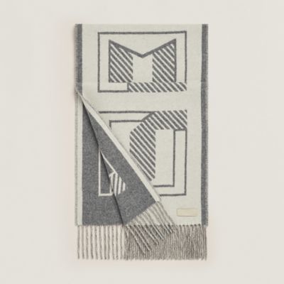 【一枚でお洒落に♪】エルメス カサク レトル オ カレ マフラー 259152S 01_thumbnail_20?